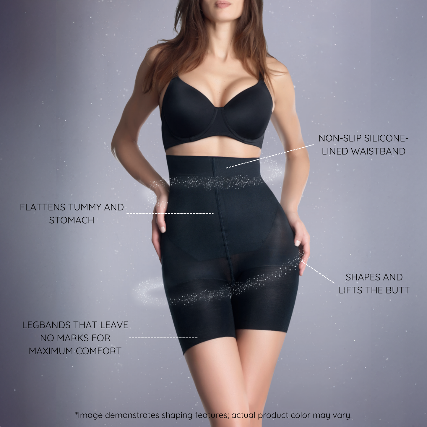 PENTI Shaper Short | Seamless Tummy Control Shapewear | Non-Slip High Waist Body Shaper Thigh Slimming & Butt Lift for Women