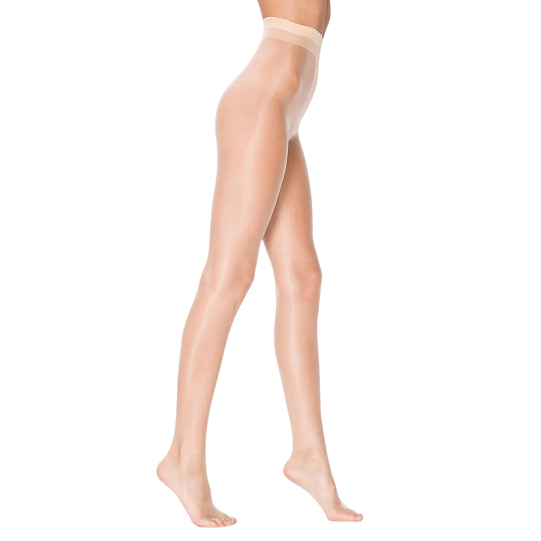 PENTI 5 Den Ultra Sheer Pantyhose | Barely-There Transparent Women's Tights | Seamless with Breathable Gusset