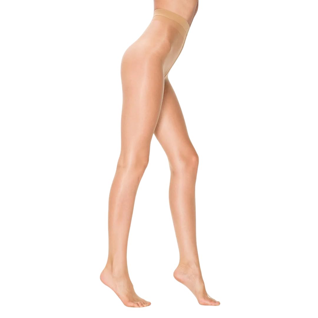 PENTI 5 Den Ultra Sheer Pantyhose | Barely-There Transparent Women's Tights | Seamless with Breathable Gusset