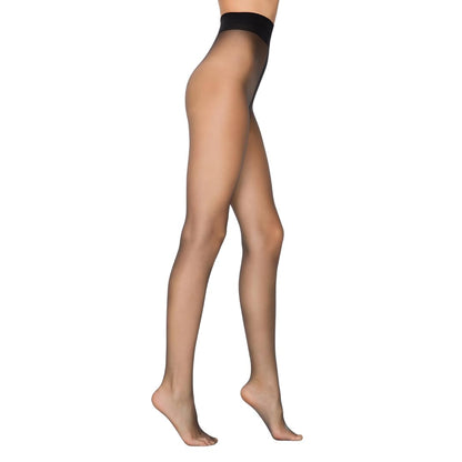 PENTI Stop 7 Run-Resistant Ultra Sheer Pantyhose | Matte 7 Denier Sheer-to-Waist Tights | Anti-Run Invisible Waist