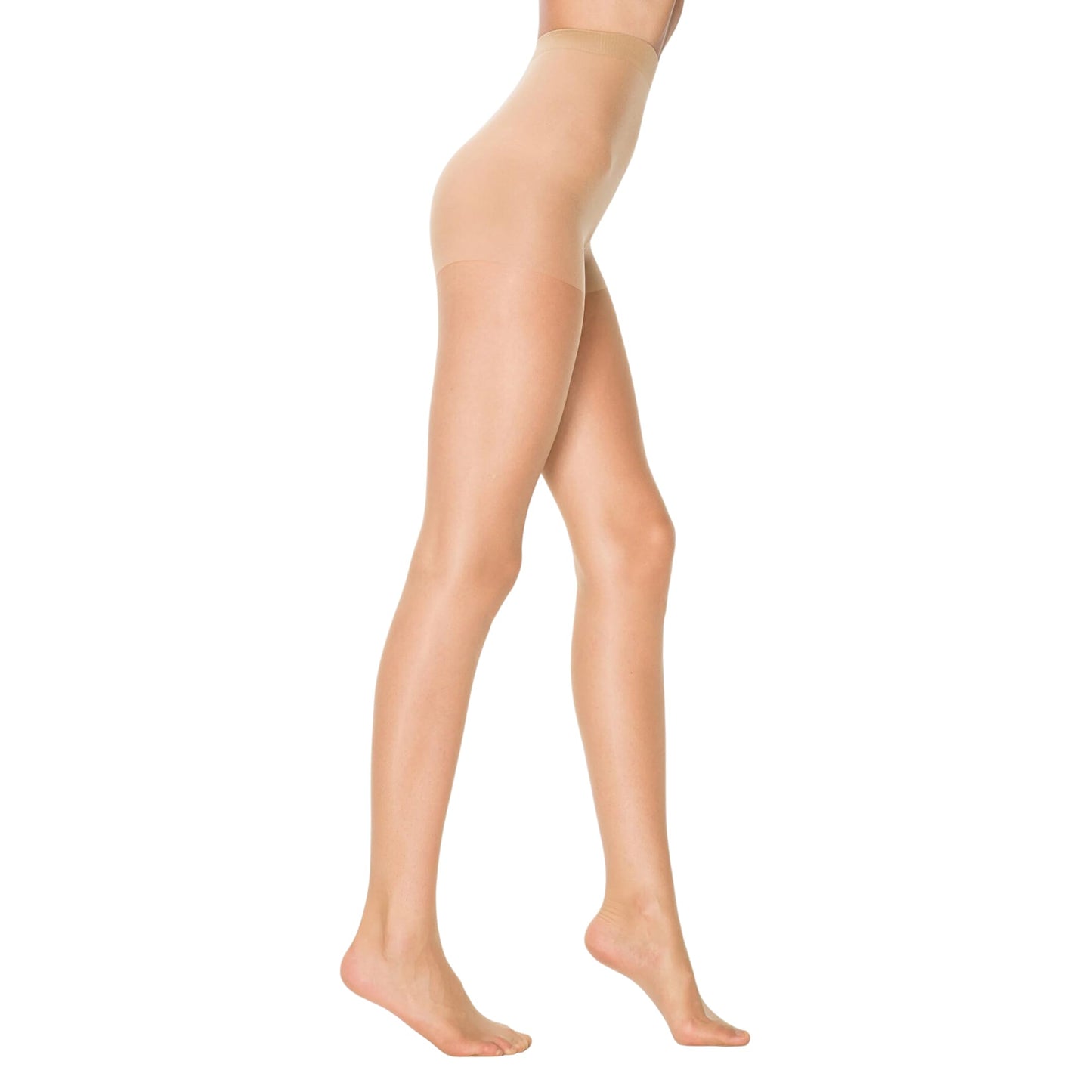 PENTI Stop 15 Run-Resistant Ultra Sheer Pantyhose | Matte 15 Denier Sheer-to-Waist Tights | Anti-Run Invisible Waist